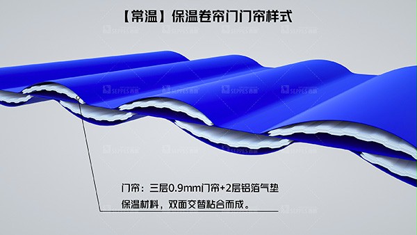 保溫快速門內部結構圖